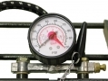 Double High Pressure Foot Pump with 24 inch Hose and Adapters AU120 *Out of Stock*