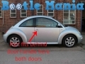 Beetle not Convertible Door Handle Lock Mounting Bar Driver and Passenger Door 99-2010 1C0837885B *Out of Stock*
