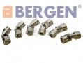 BERGEN Professional 3/8\" Drive Metric Set of 10 Wobble Sockets BER1102 *Out of Stock*