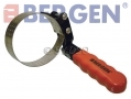 BERGEN 4pc Oil Filter Strap Set with Canvas Hang up Pouch BER3025 *Out of Stock*