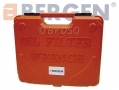 BERGEN Professional 14 Piece Cup Type Oil Filter Wrench Set Broken 68 mm-14F Cup - Missing Adaptor BER3026-RTN1 (DO NOT LIST)