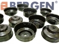 BERGEN Professional 30 pc Oil Filter Removal Master Set Damaged Case BER0177-RTN1 (DO NOT LIST) *Out of Stock*