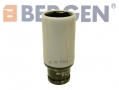 BERGEN 6 Piece Alloy Wheel Deep Socket Set 17 mm to 27 mm Sleeves Broken/Cracked BER1309-RTN1