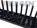 BERGEN Trade Quality 3 Pce Socket Storage Rack Tray for 1/4\" 3/8\" and 1/2\" Sockets 27 mm 1/2\" - 20 mm 3/8\" Holder Broken Missing 1/4\" Tray BER1200-RTN2 (DO NOT LIST)