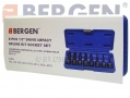 BERGEN Professional 8 Pc 1/2\" Drive Impact Spline Bit Socket Set BER1401 *OUT OF STOCK*