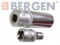 BERGEN Professional 24 pc 1/4\" Drive Socket Set in Metal Case 4 ~ 13mm - Missing 6 mm socket BER1000-RTN1(DO NOT LIST) *Out of Stock*