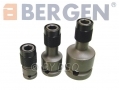 BERGEN Professional 3 Piece Quick Change Hex Adapter Kit BER1104 *OUT OF STOCK*