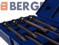 BERGEN 3/8 inch Drive Spline Bit Socket Set 110mm Length  4mm - 10mm BER1149 *Out of Stock*