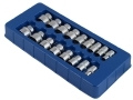 BERGEN Professional 17 Piece 3/8 Drive 8-24mm Shallow Single Hex Socket Set BER1152 *Out of Stock*