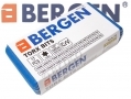 BERGEN 17 Pce 1/2\" Dr. Chrome Vanadium Torx Bits Set 75 and 30mm Long T20 - T55 BER1180 *Out of Stock*