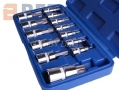 BERGEN Trade Quality 13 pc Torx Bit Socket Set T8 - T70 with Storage Case BER1183 *Out of Stock*
