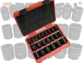 BERGEN Professional 22 Piece 1/2\" Drive Impact Socket Set BER1301  *OUT OF STOCK*