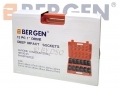 BERGEN Professional 12 Piece 1\" Drive Single Hex Deep Impact Socket Set BER1313 *Out of Stock*