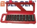 BERGEN 10 Pc 3/8\" Deep Impact Socket Set Metric 10 to 24mm BER1326 *Out of Stock*