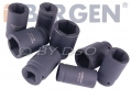 BERGEN Professional 8 Pc 3/4\" inch Deep Impact Socket Set Metric 13 to 32mm 6 Sided BER1342 *Out of Stock*