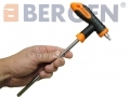 BERGEN 16 Piece Hexagon Ball End and Torx Key Wrenches with T Handles BER1505 *Out of Stock*