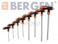 BERGEN 16 Piece Hexagon Ball End and Torx Key Wrenches with T Handles BER1505 *Out of Stock*