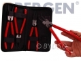 BERGEN TOOLS Professional 4pc 9\" Circlip Pliers Internal External Set In Zipped Canvas Pouch BER1727 *OUT OF STOCK*