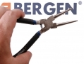 BERGEN Professional 4pc 180mm Circlip Pliers Internal External Set in Canvas Case BER1755 *Out of Stock*