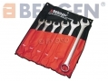 BERGEN Professional 6 Piece Jumbo Combination Spanner Set Metric 33-50mm BER1865 *Out of Stock*