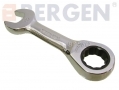 BERGEN Professional 12pc 72 Teeth Stubby Ratchet Spanner Set 8 - 19mm BER1892 *Out of Stock*