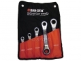 BERGEN Professional Trade Quality 5 Piece 12 Sided Offset 6-21mm Ratchet Spanner Set BER1896 *DISCONTINUED* *Out of Stock*