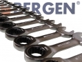 BERGEN 12Pc Stubby Uni-drive Gear Ratchet Combination Wrench Set 8- 19mm BER1901 *Out of Stock*