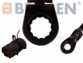 BERGEN 12Pc Stubby Flexible Head Metric Ratchet Combination Spanner Set 8 - 19mm BER1903 *Out of Stock*