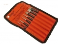 BERGEN 7 Piece Punch and Chisel Set Chrome Vanadium in Canvas Pouch Missing Taper Punche BER1956-RTN1 (DO NOT LIST) *Out of Stock*