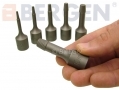 BERGEN Professional 6 Piece 3/8\" Drive Bolt Extractor Kit with Reverse Thread Missing 2-4 mm BER2500-RTN1 (DO NOT LIST) *Out of Stock*