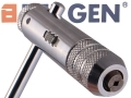 BERGEN M3 - M8 T Handle Ratchet Tap Wrench with Forward, Reverse and Lock BER2539 *Out of Stock*