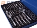 BERGEN Trade Quality 23 Piece Whitworth Tap and Die Set in Metal Storage Case BER2547 *Out of Stock*