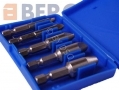 BERGEN Trade Quality 5 Piece Hex Shank Screw and Bolt Extractor HSS 4241 BER2551 *Out of Stock*
