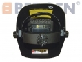 BERGEN Solar Powered LCD Welding Helmet with Auto Darkening Filter CE Approved BER2900 *Out of Stock*
