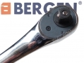 BERGEN Professional 3/8\" Quick Release Mustang Ratchet Handle 190mm  72 Teeth BER4089 *Out of Stock*