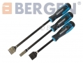 BERGEN Professional 3 Piece Scraper Set with TRP Grips BER5014 *Out of Stock*
