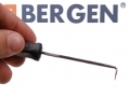 BERGEN Professional 4 Piece 115mm Hook and Pick Set BER5019 *Out of Stock*
