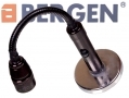 BERGEN 360 Degree Flexible Work Light with Magnetic Base 3 Super Bright LEDs BER5359 *Out of Stock*