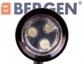 BERGEN 360 Degree Flexible Work Light with Magnetic Base 3 Super Bright LEDs BER5359 *Out of Stock*