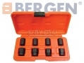 BERGEN Professional 8 Piece Stud Extractor Socket Set BER5809 *Out of Stock*