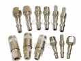 BERGEN Professional Quick Release 12pc Air Line Couplings and Fittings BER8003 *Out of Stock*