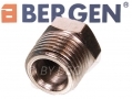 BERGEN Professional 10 Piece 3/8\" Female to 1/2\" Male Conical Air Fitting Pack BSPT BER8045 *Out of Stock*