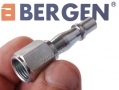 BERGEN Professional 2 Piece Female Air Line Bayonet Fitting 1/4\" BSP BER8055 *Out of Stock*