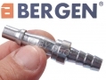 BERGEN Professional Quick Plug with Barb for 8mm Hose 2 pack BER8058