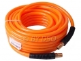 BERGEN 8mm X 15 Meters Orange Polyurethane Air Hose with  Male 1/4\" inch Fittings BER8060 *Out of Stock*