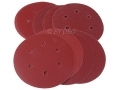 BERGEN Vewerk Bodyshop Spec 50 Pack 150 mm Mixed Velcro Sanding Discs 40 80 120 180 240 Grit BER8071 *Out of Stock*