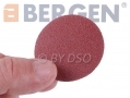 BERGEN Vewerk Bodyshop Spec 50 Pack 50 mm Velcro Sanding Discs 120 Grit BER8077 *Out of Stock*