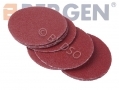BERGEN Vewerk Bodyshop Spec 50 Pack 50 mm Velcro Sanding Discs 240 Grit BER8078 *Out of Stock*