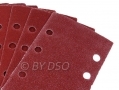 BERGEN Vewerk Bodyshop Spec 50 Pack 190 x 95 mm Mixed Velcro Sanding Discs 40 60 80 100 120 Grit BER8095 *Out of Stock*