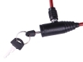 Cable Bicycle Lock 650 mm with 2 Keys BH208 *Out of Stock*